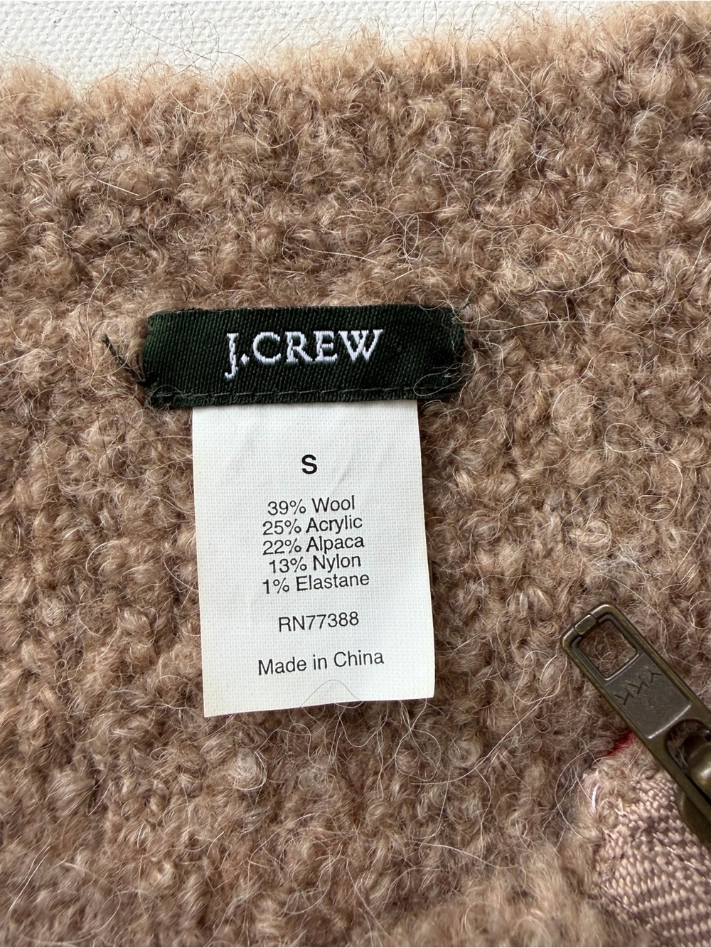 J CREW Wool Alpaca Blend Sweater - Picture 3 of 7